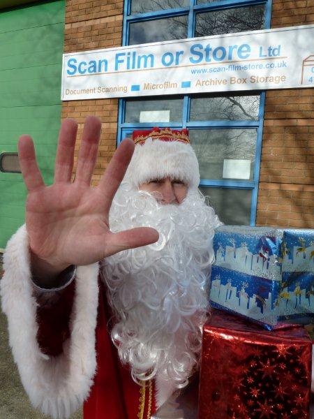 Is this Santa Claus operating in Bridgwater, Somerset?