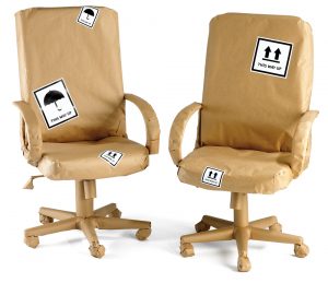 Wrapped chairs - office move - scan film or store