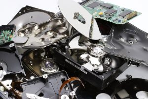 Melted hard drives - Scan Film or Store - Electronic data destruction - how not to get caught out